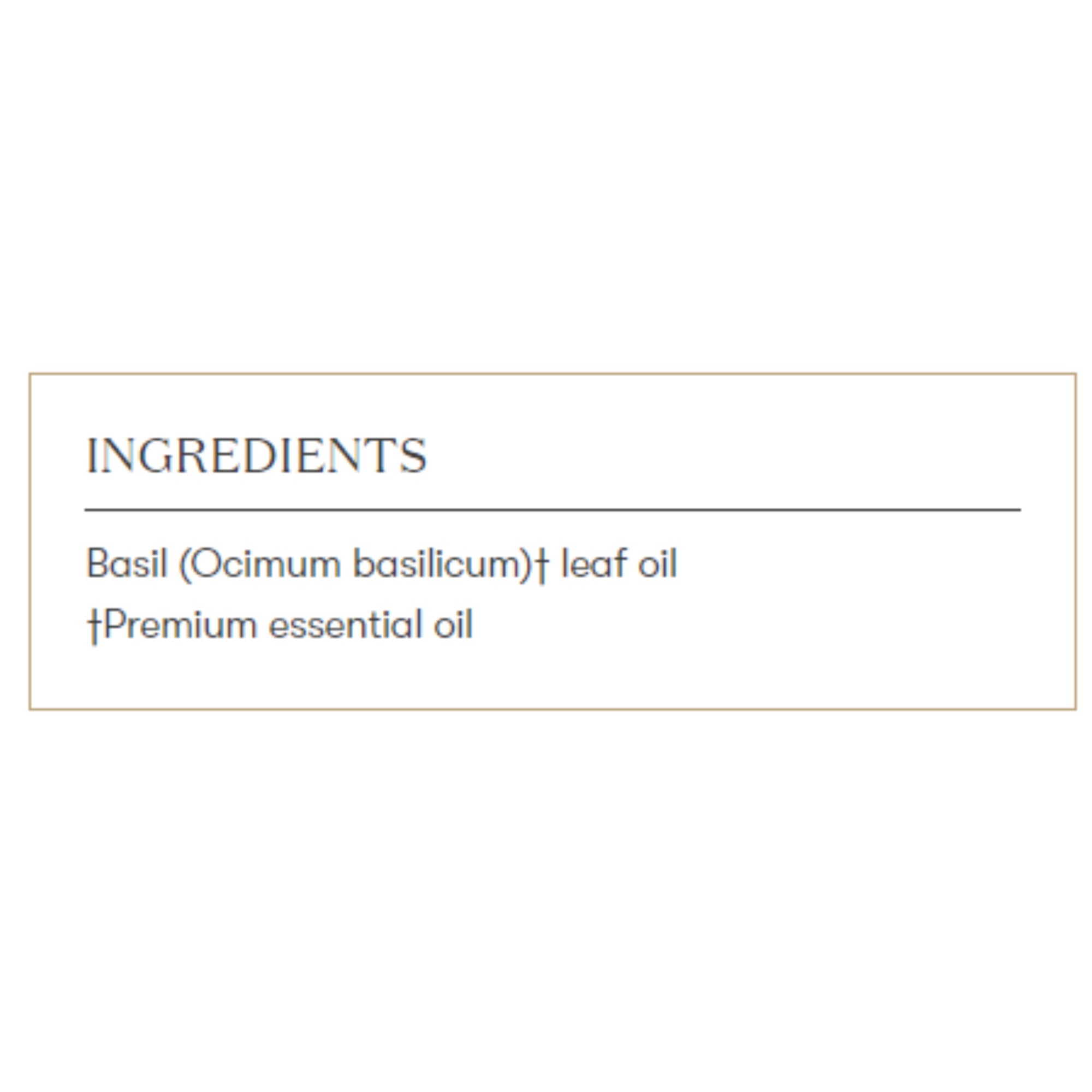 Young Living Basil Essential Oil 5ml | Aromatherapy & Botanical Wellness