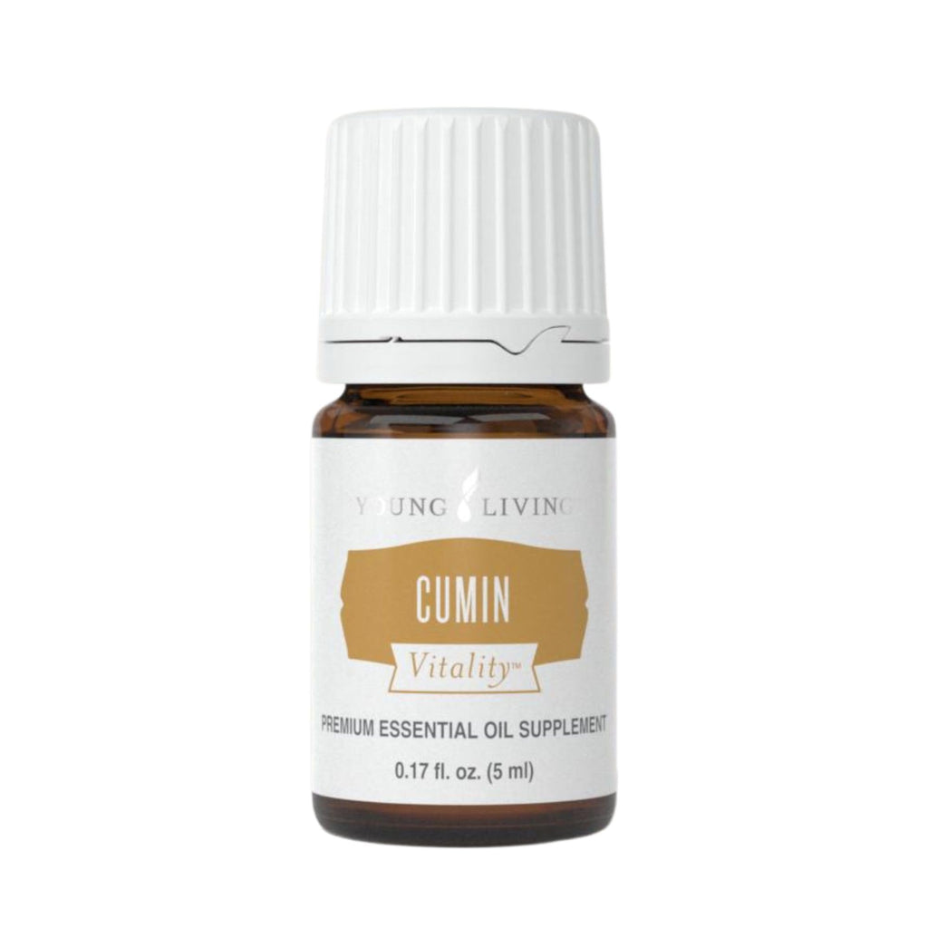Young Living Cumin Vitality Essential Oil - 5 ml | Digestive & Immune Support, Herbal Detox, Earthy Culinary Spice