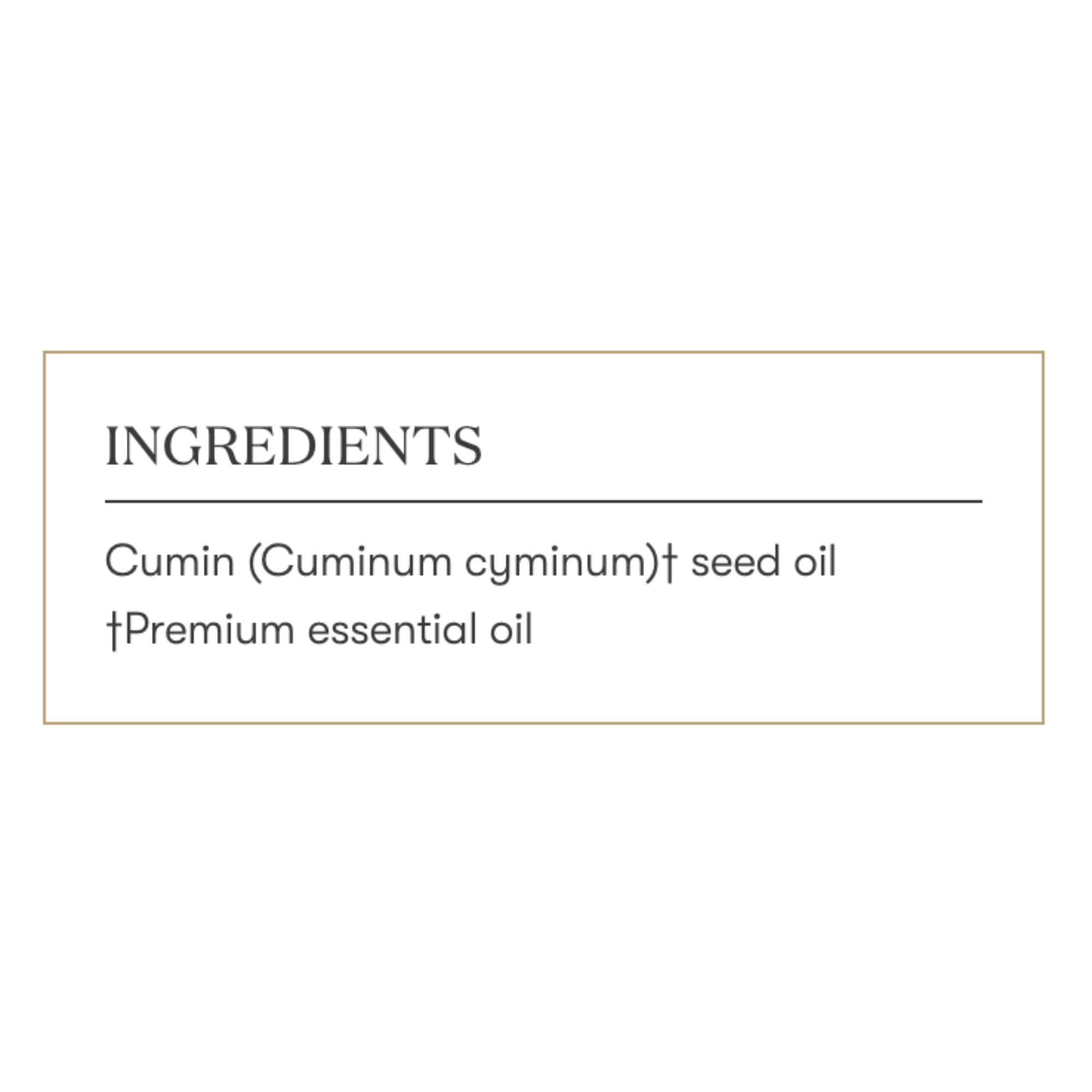 Young Living Cumin Vitality Essential Oil - 5 ml | Digestive & Immune Support, Herbal Detox, Earthy Culinary Spice