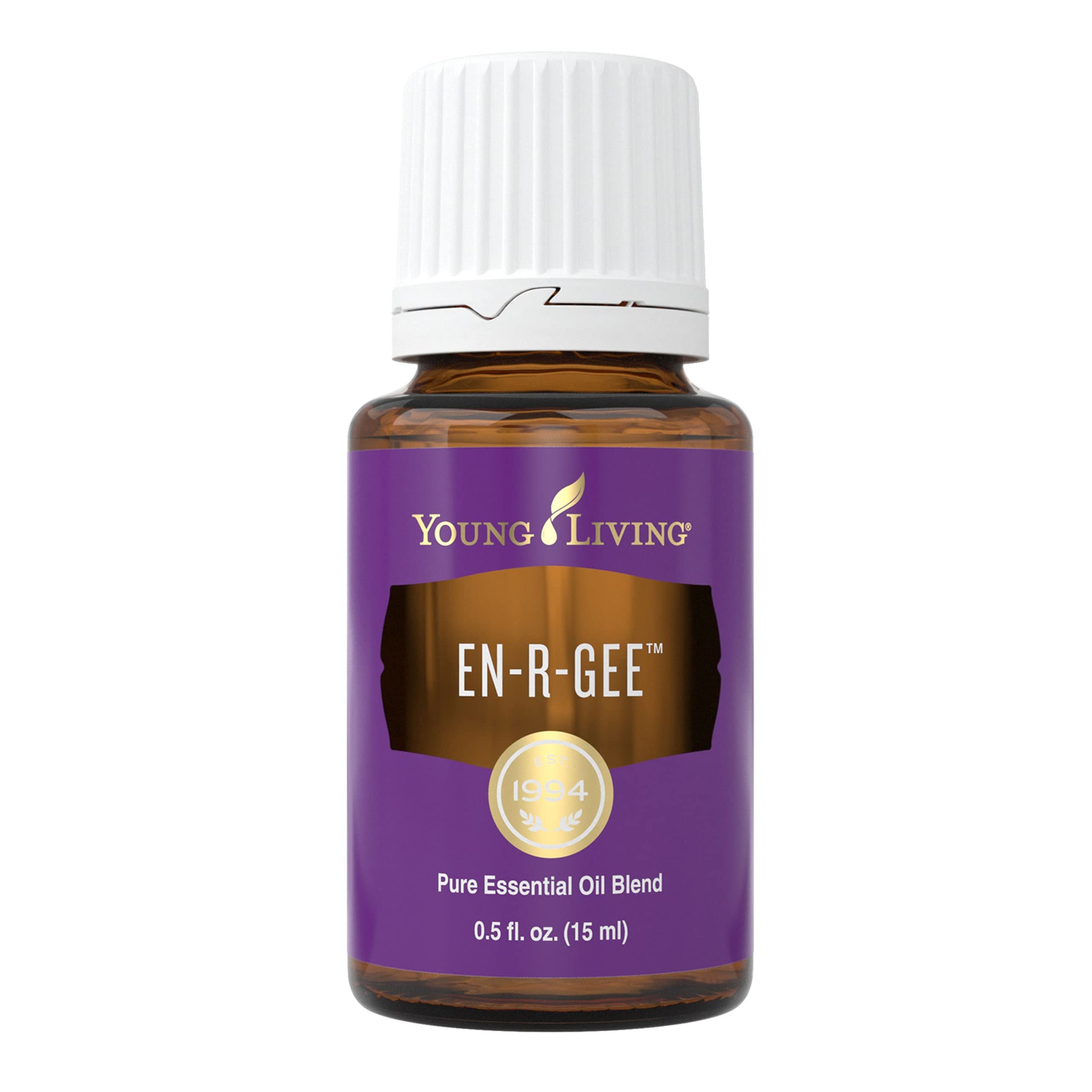 En-R-Gee Essential Oil 15ml by Young Living – Energize Your Focus