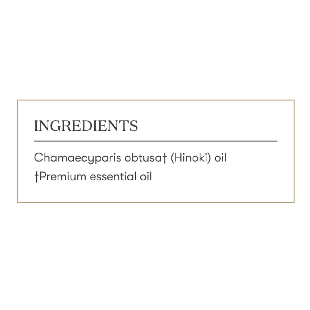Young Living Hinoki Essential Oil 5 ml | Refreshing & Calming Ambiance for Work, Study, Meditation