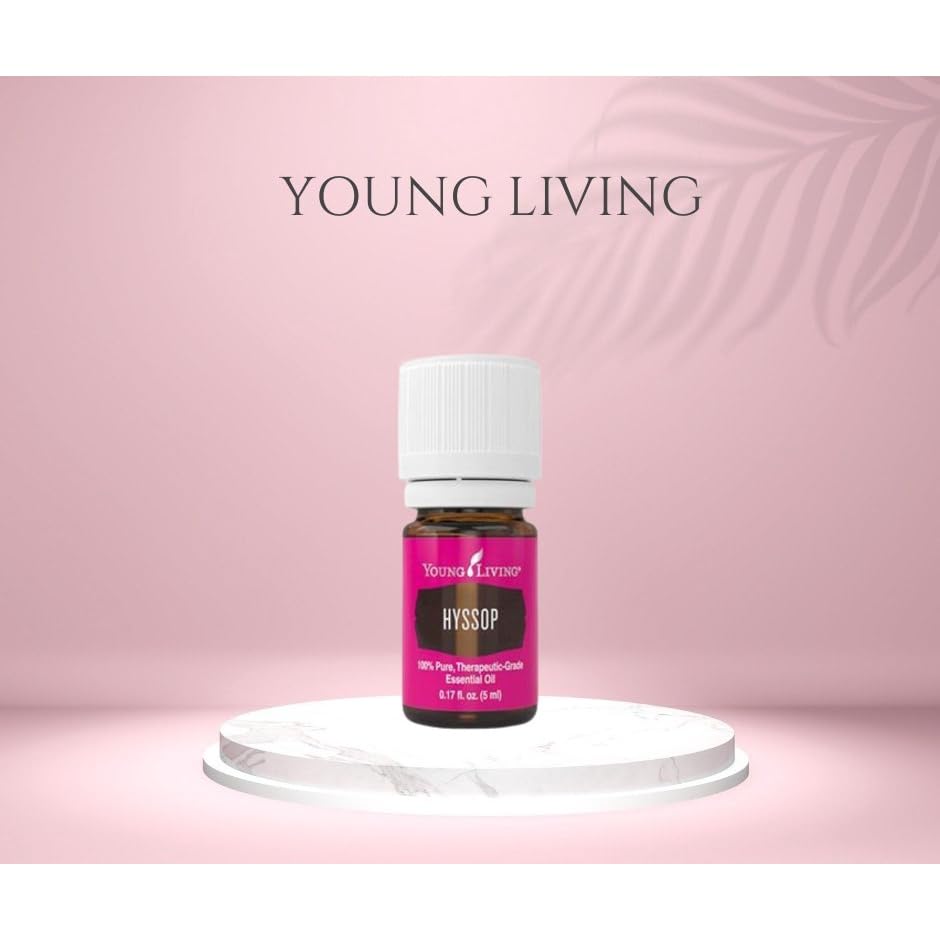 Young Living Hyssop Essential Oil 5ml | Aromatherapy for Creativity & Meditation