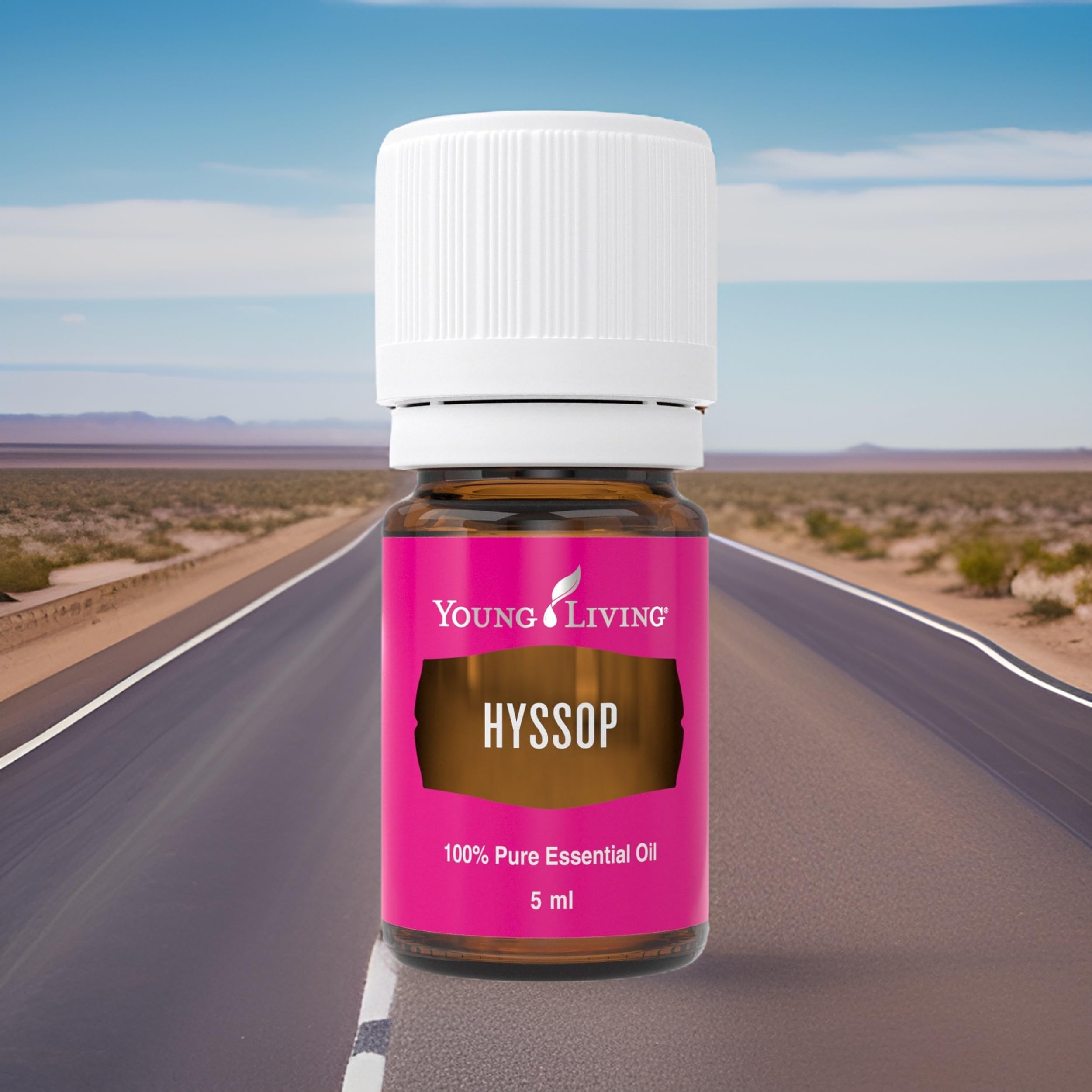 Young Living Hyssop Essential Oil 5ml – Creative Meditation & Peaceful Minty-Floral Aroma