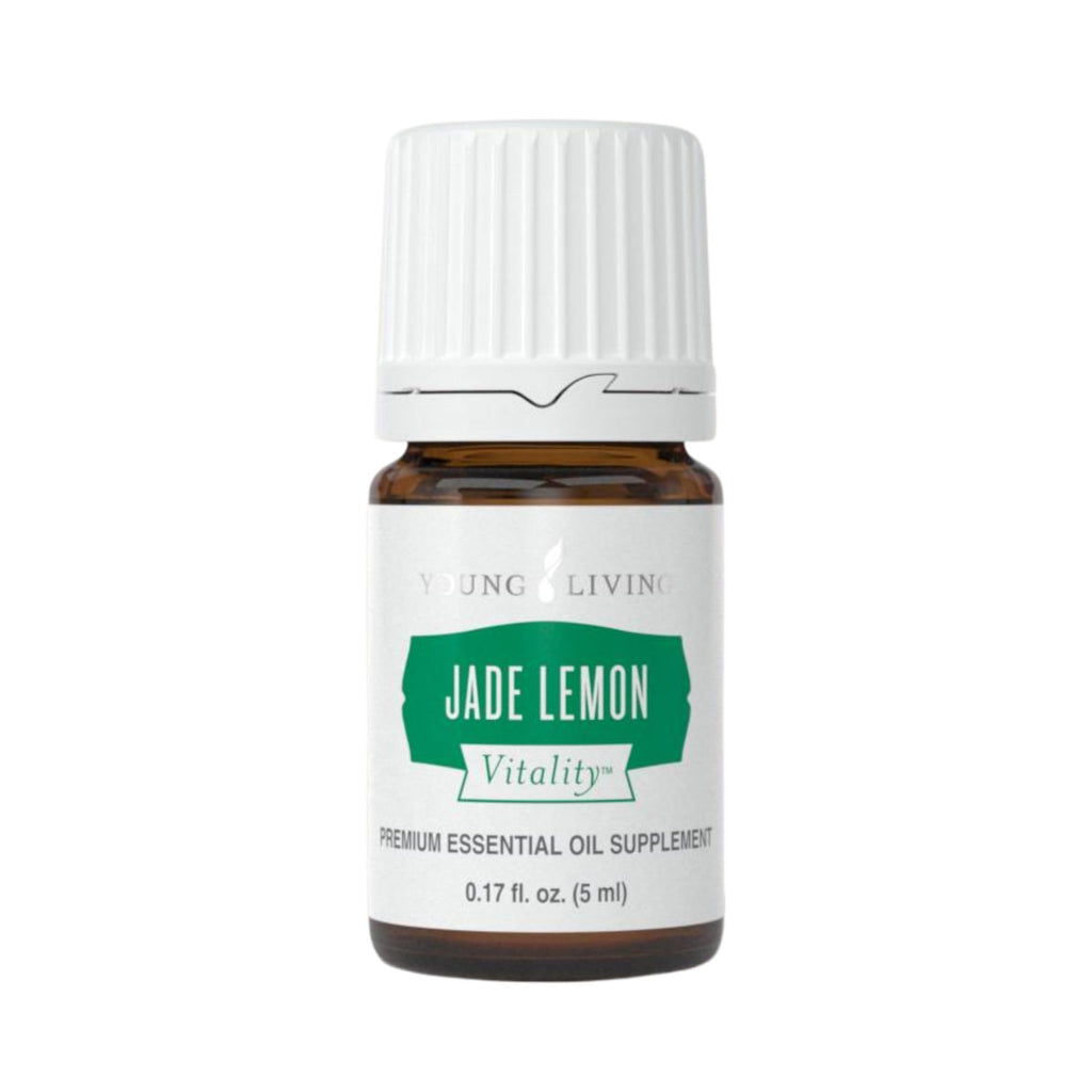 Young Living Jade Lemon Vitality 5 ml | Fresh Culinary Essential Oil with Natural Cleansing Properties