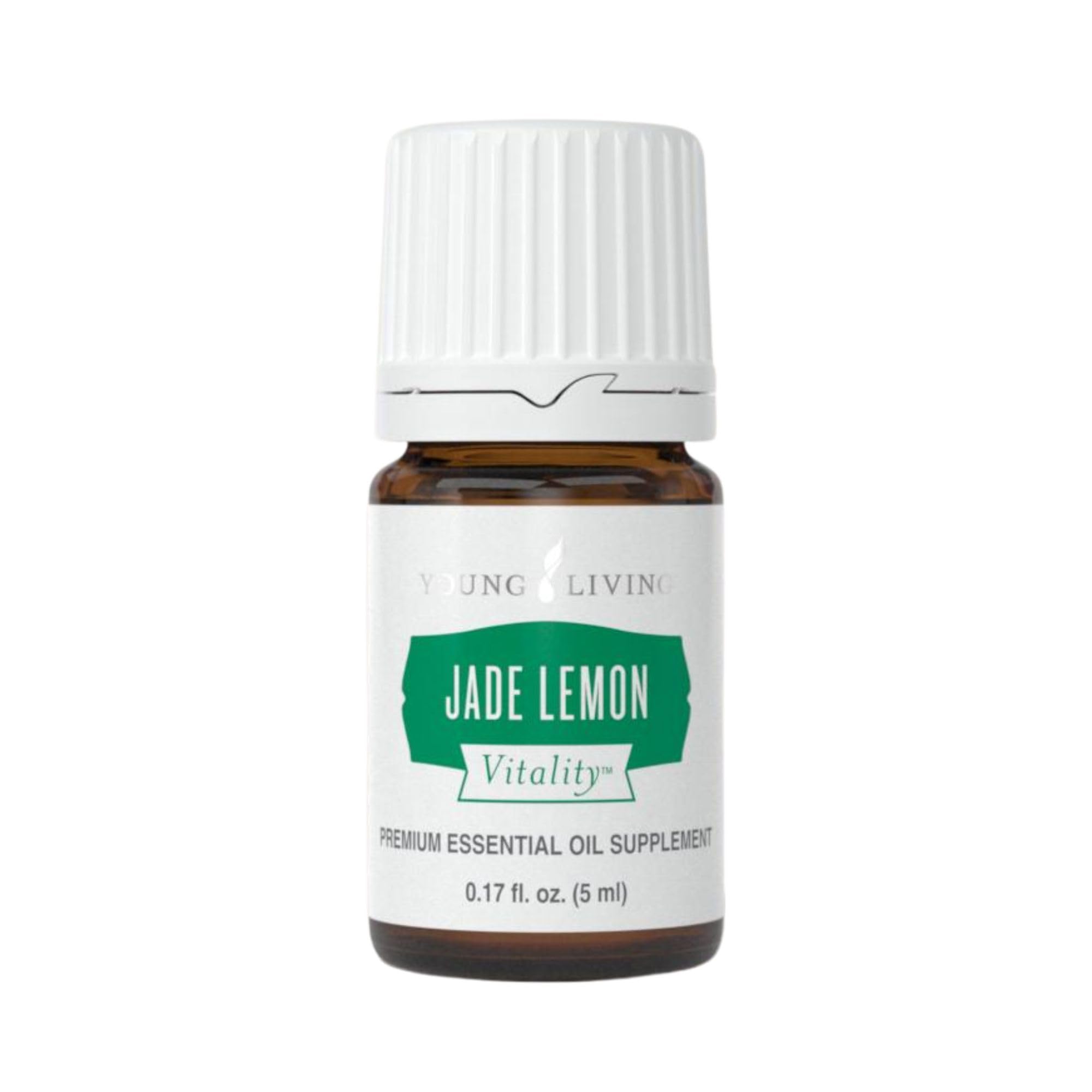 Young Living Jade Lemon Vitality 5 ml | Fresh Culinary Essential Oil with Natural Cleansing Properties