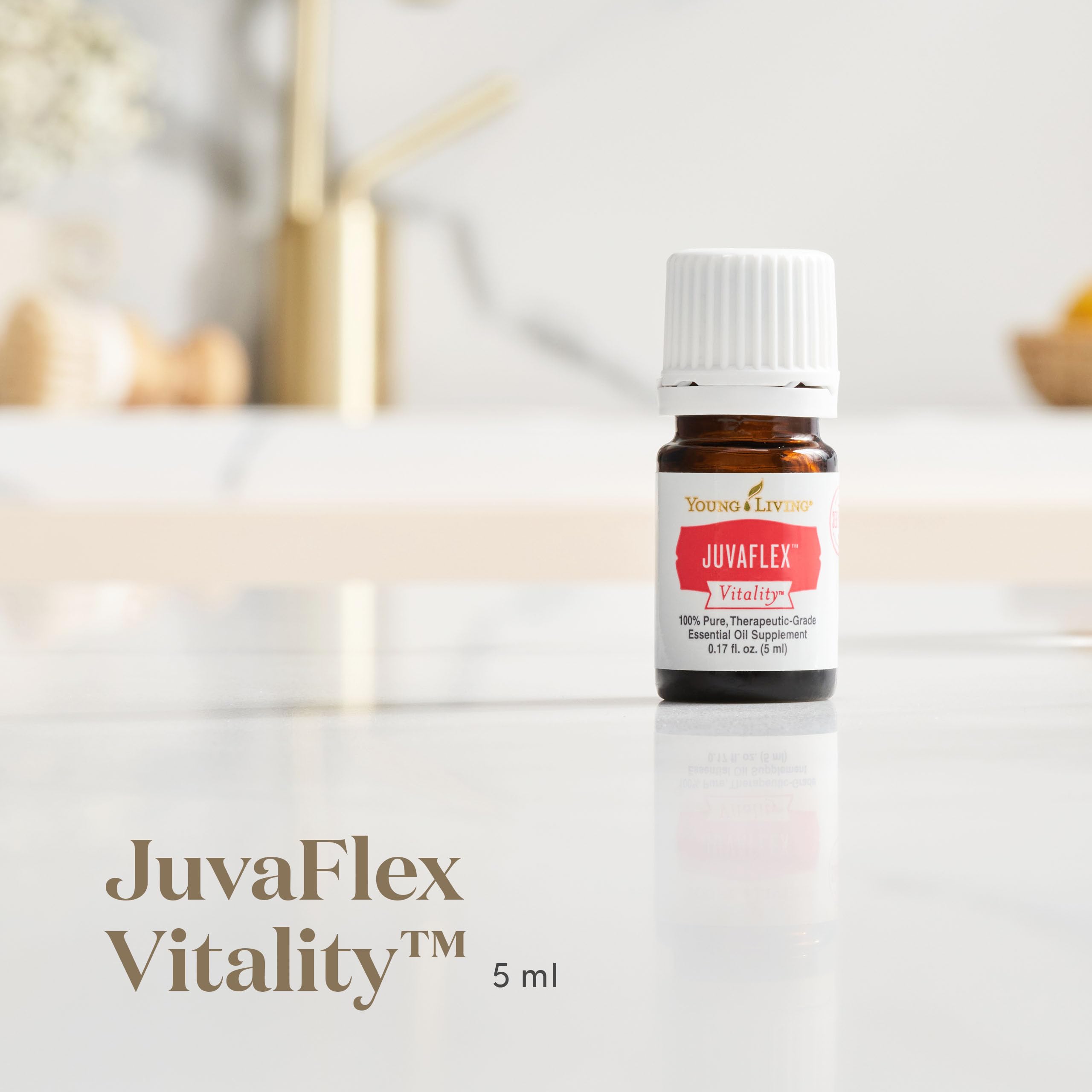Young Living JuvaFlex Vitality Essential Oil - Digestive Support, Holistic Wellness & Detox (5ml)