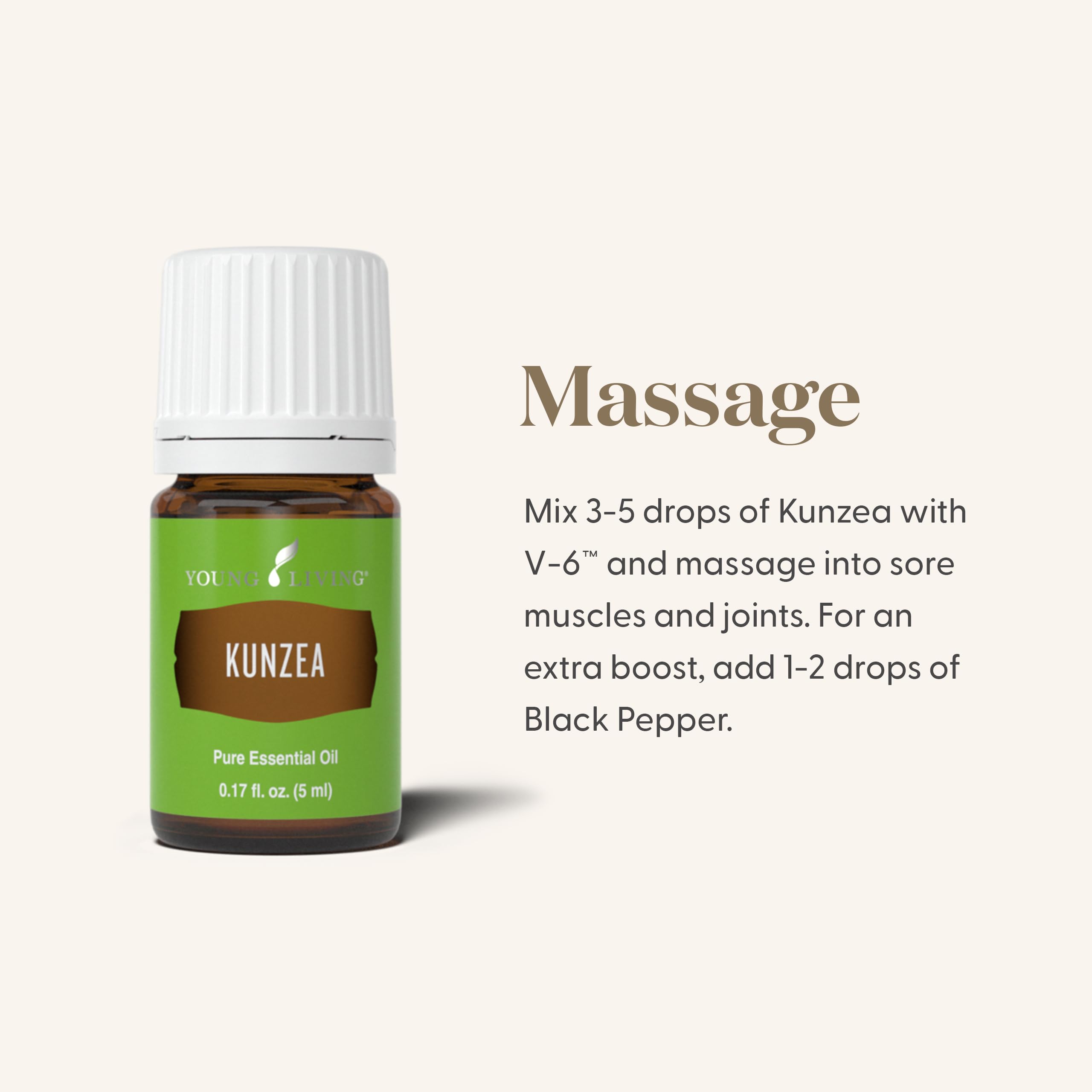 Young Living Kunzea Essential Oil 5ml | Gentle Skin Care & Delicate Aroma