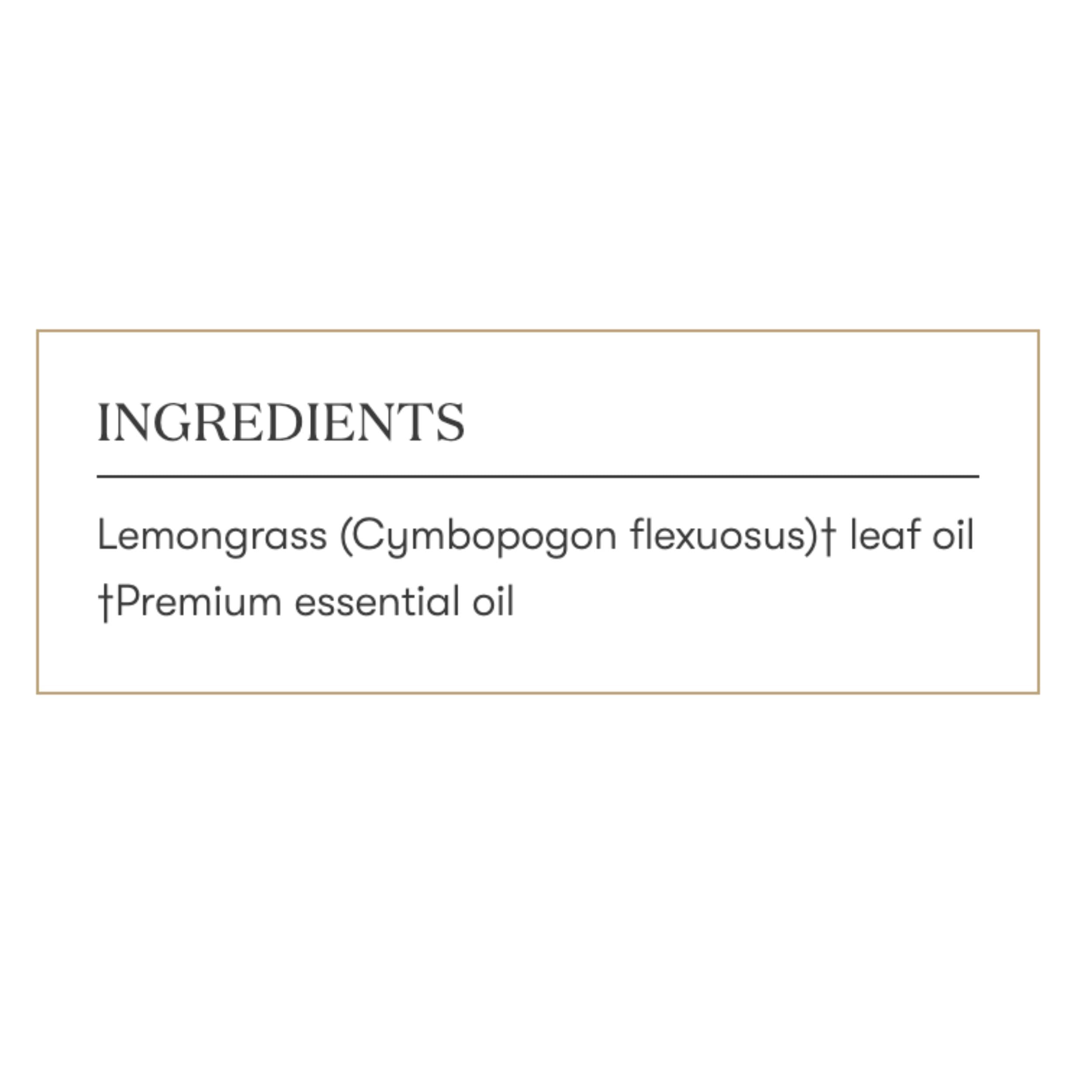 Young Living Lemongrass Vitality 5 ml | Culinary Flavoring & Digestive Support