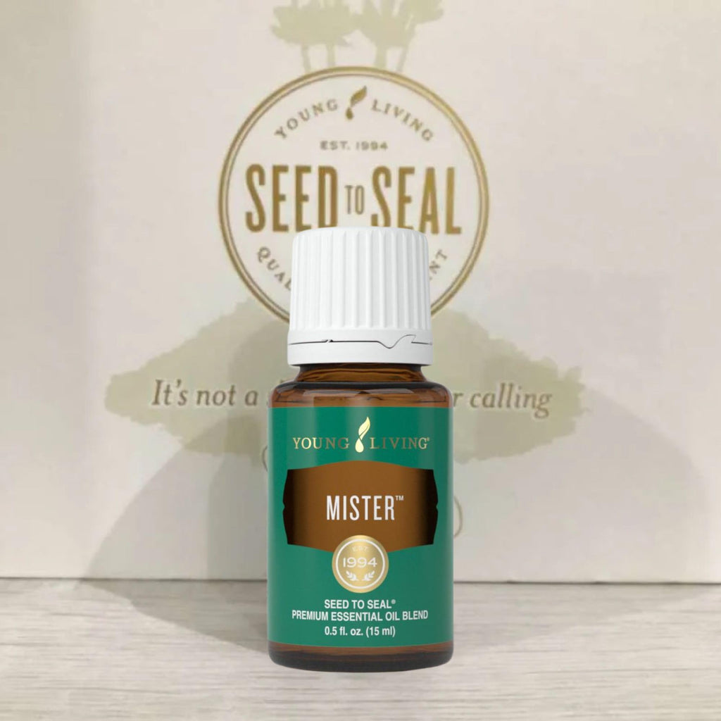 Young Living Mister Premium Essential Oil — Hormonal Balance Aromatherapy, Sage & Lavender, 15ml