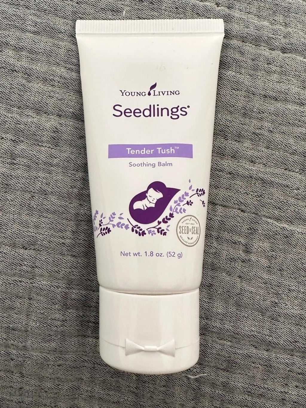 Young Living Seedlings Tender Tush Baby Balm – Mild & Gentle, Cloth Diaper Safe (1.8 oz)