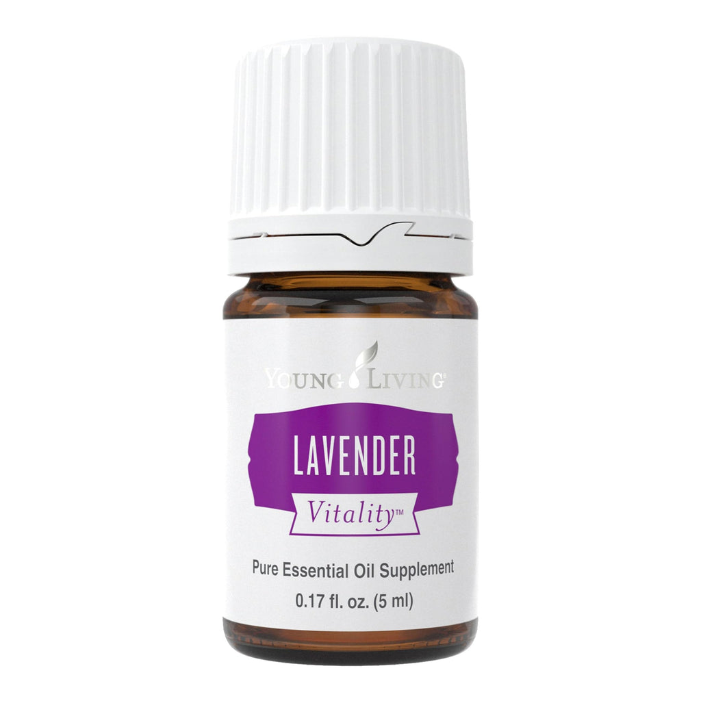 Young Living Vitality Lavender Essential Oil 5ml – Pure, Steam-Distilled, Calming Floral for Foods & Beverages