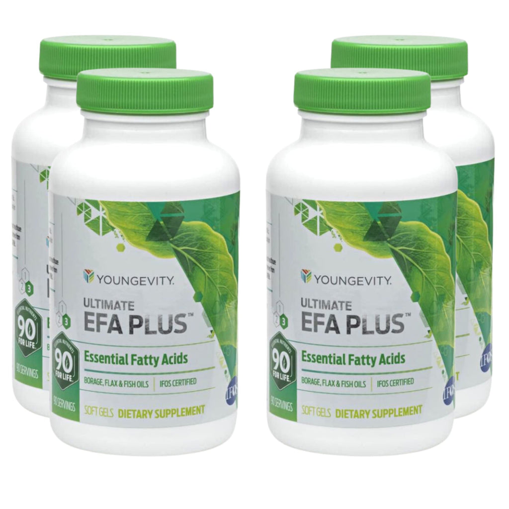 Youngevity EFA Plus 90-4 Pack – Essential Fatty Acids Daily Formula