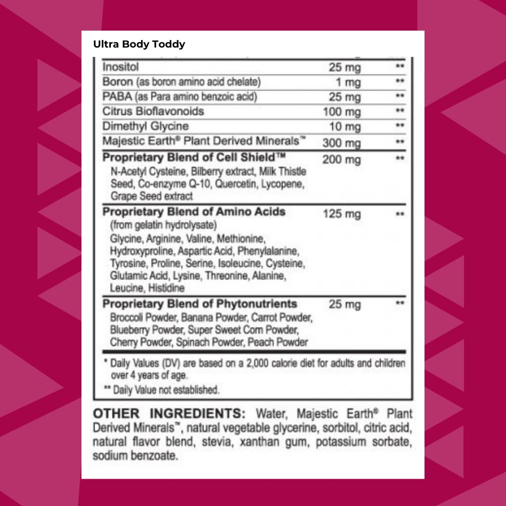 Youngevity Ultra Body Toddy – 100+ Nutrients Mega Multi-Vitamin (32 oz)