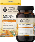Your Flora Probiotic Soothe – Non-GMO Probiotics with Ginger & Turmeric | Living Alchemy, 60 Pcs