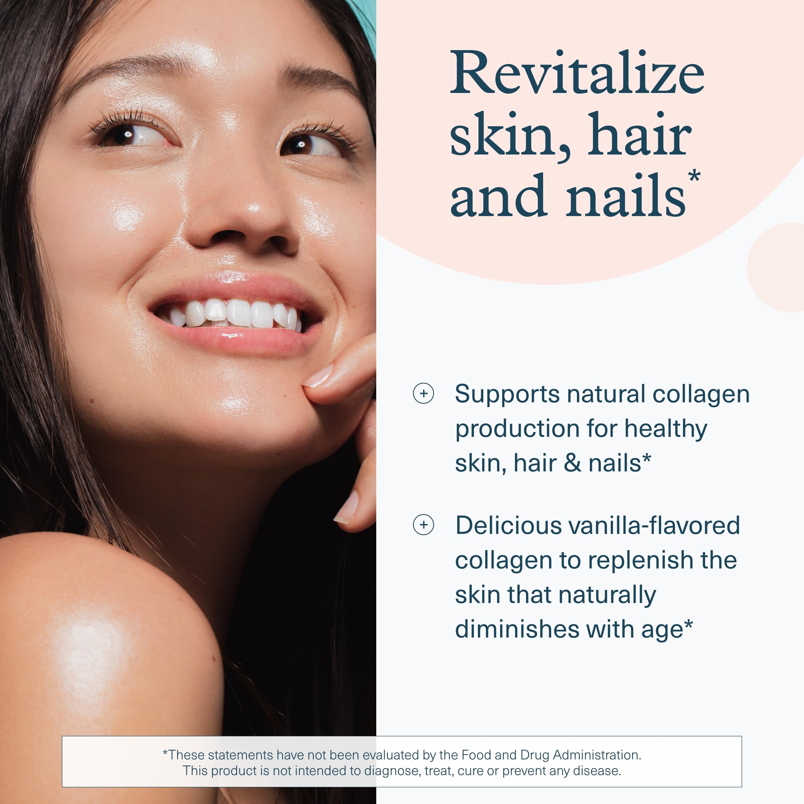 Youtheory Collagen Powder Vanilla 10 oz – Hydrolyzed Collagen with Vitamin C & Biotin