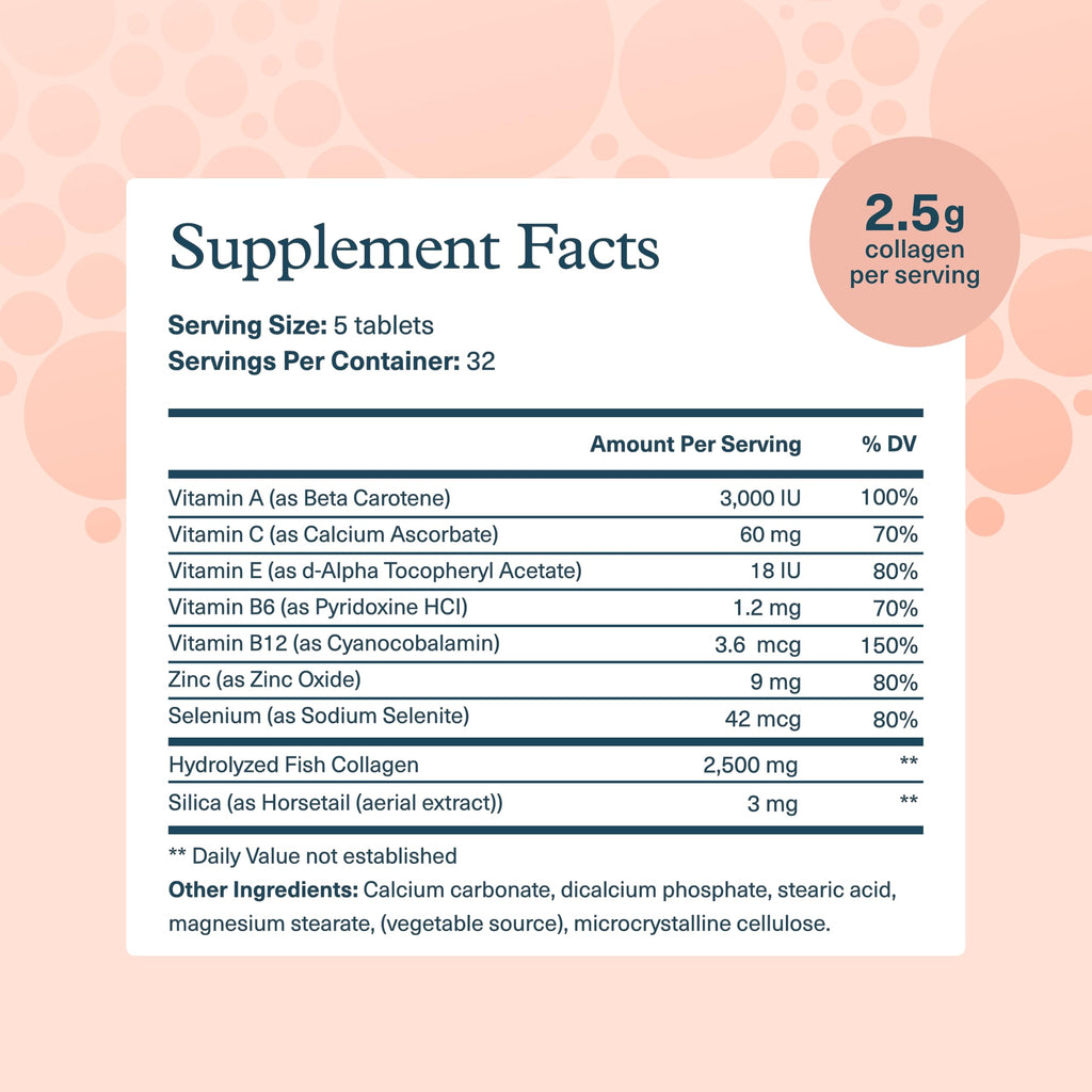 Youtheory Marine Collagen 2,500 mg – Skin Support, Fish-Sourced (160 Tablets × 2)