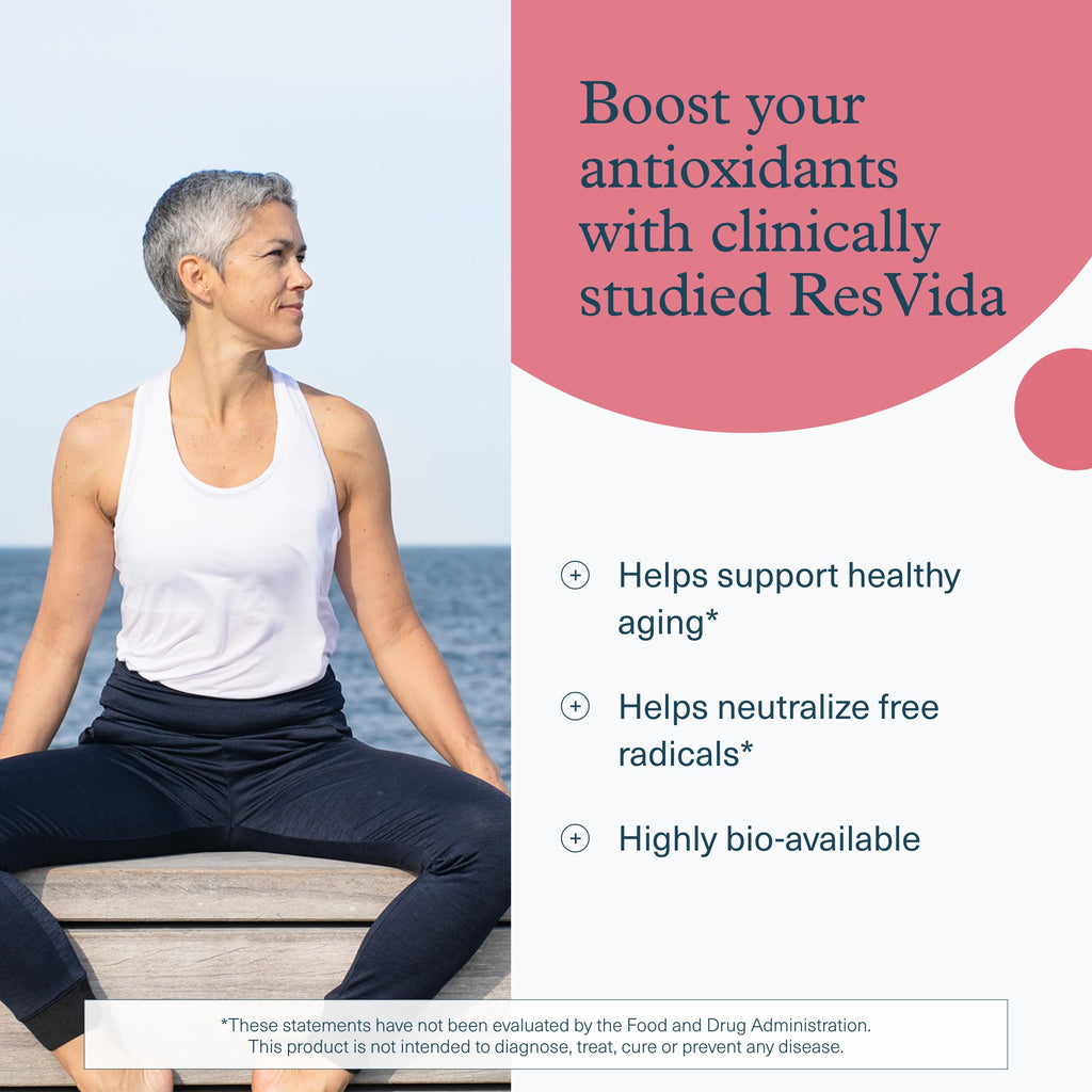 Youtheory Resveratrol Advanced Antioxidant Formula | ResVida 100 mg | 160 Tablets