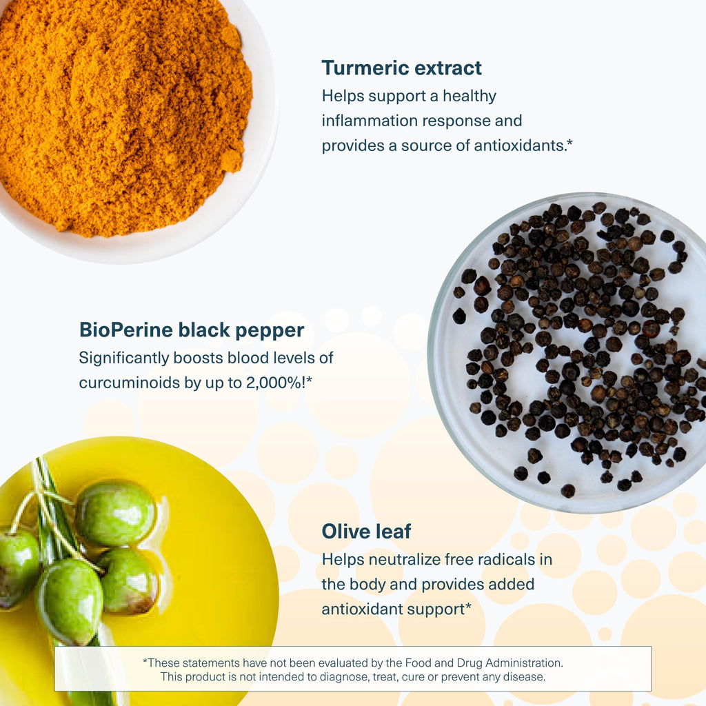 Youtheory Turmeric: Antioxidant & Joint Support | Black Pepper Extract | Vegan & Gluten-Free