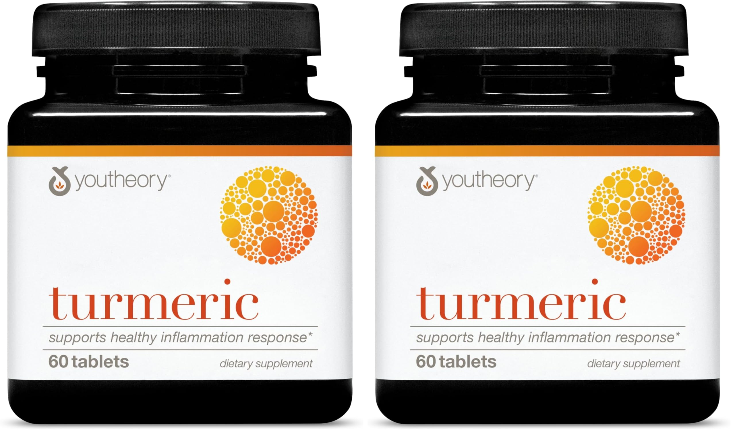 Youtheory Turmeric: Antioxidant & Joint Support | Black Pepper Extract | Vegan & Gluten-Free