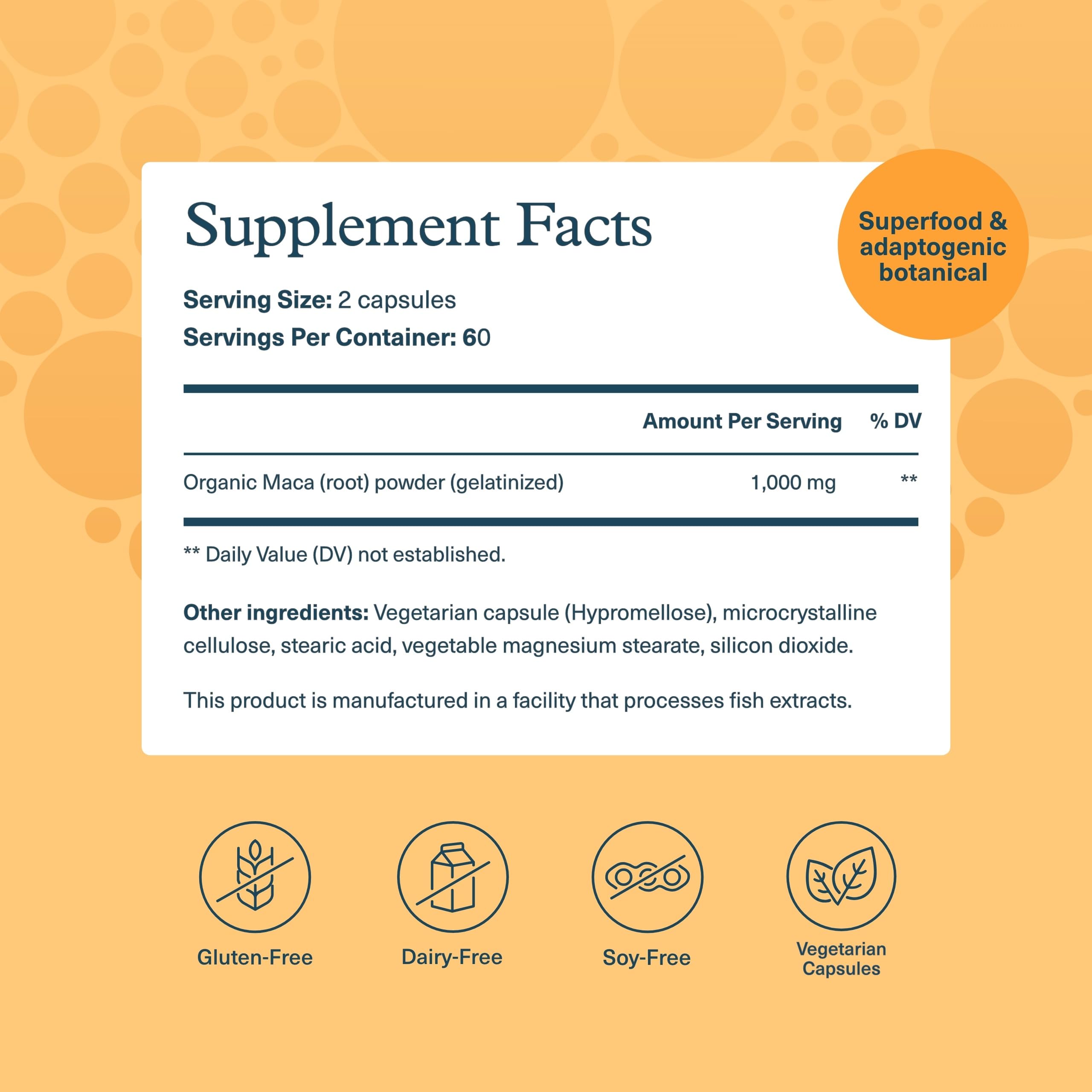 Youtheory Women's Maca Root - Vegan Energy & Menopause Support (120 Veg Capsules)