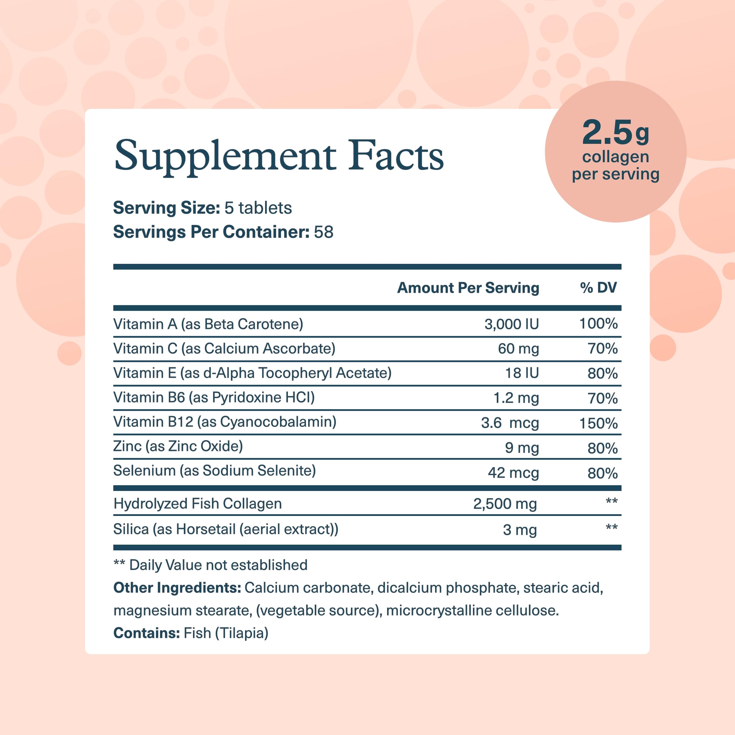 Youtheory Marine Collagen - 2,500 mg Hydrolyzed, Skin Support - Fish-Sourced, 290 Tablets (Pack of 2)