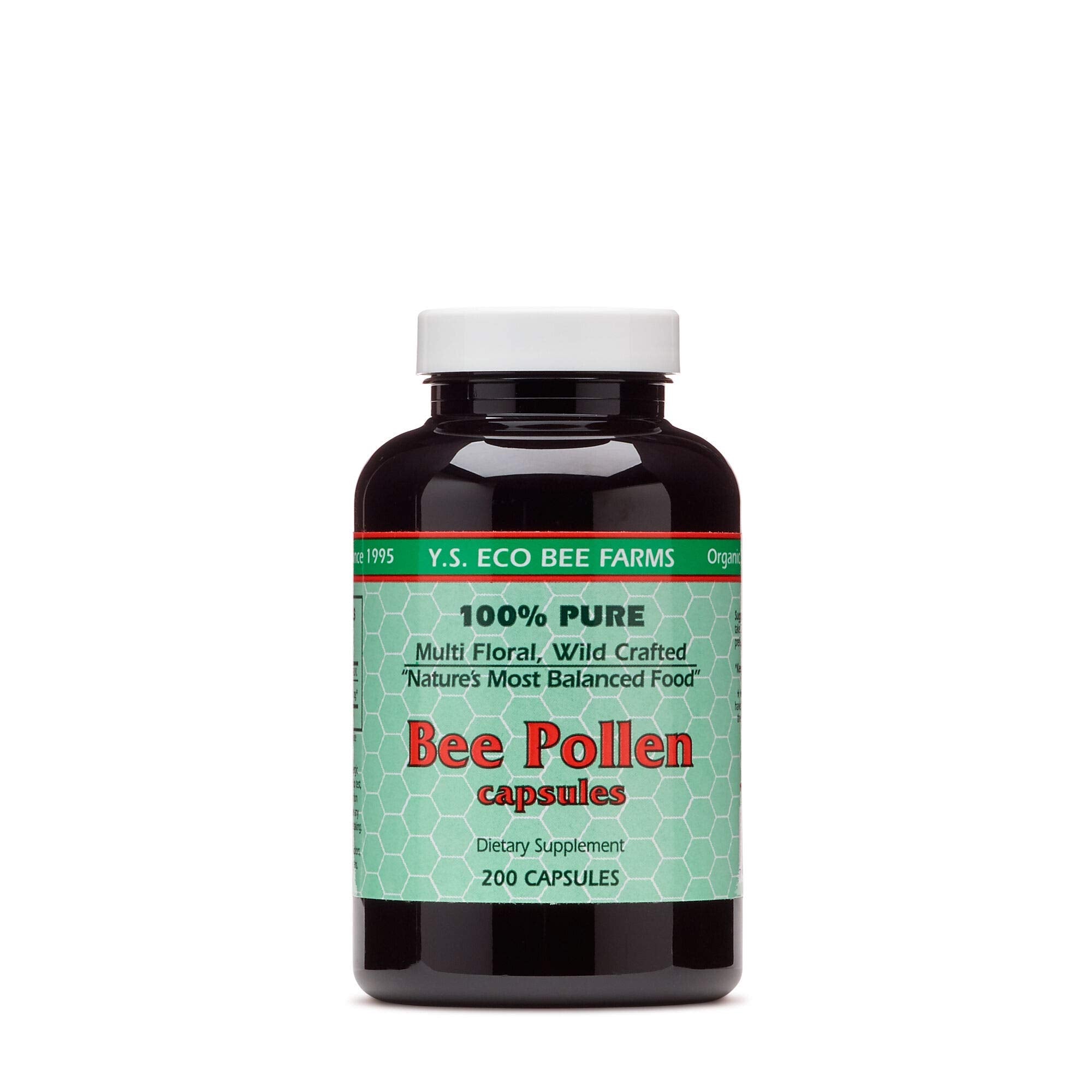 YS BEE FARMS Bee Pollen 550 mg - 200 CT