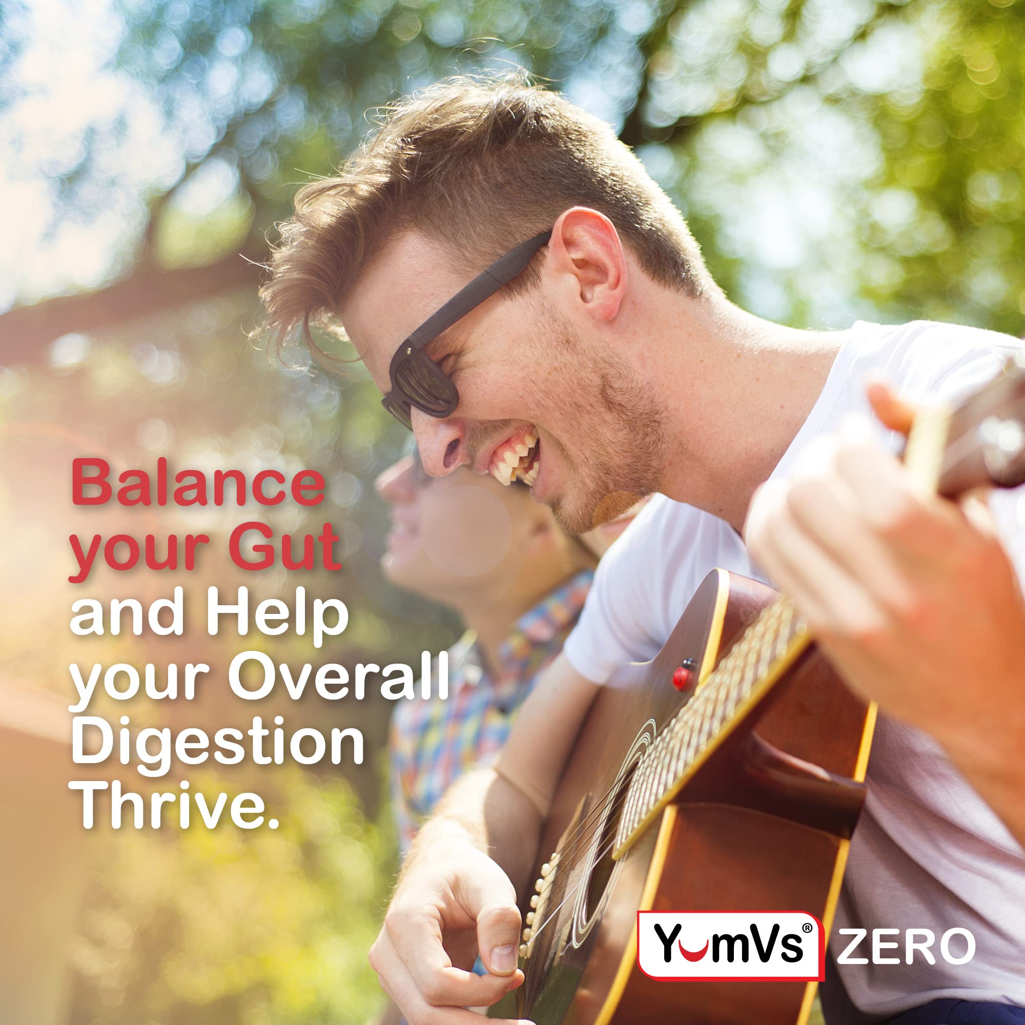 Yum-Vs Prebiotic Fiber Gummies - 5g Digestive Support, No Sugar Added, Keto (90 Count)