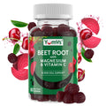 YumVs Beet Root Gummies with Magnesium & Vitamin C – Berry Flavor (60 Count)