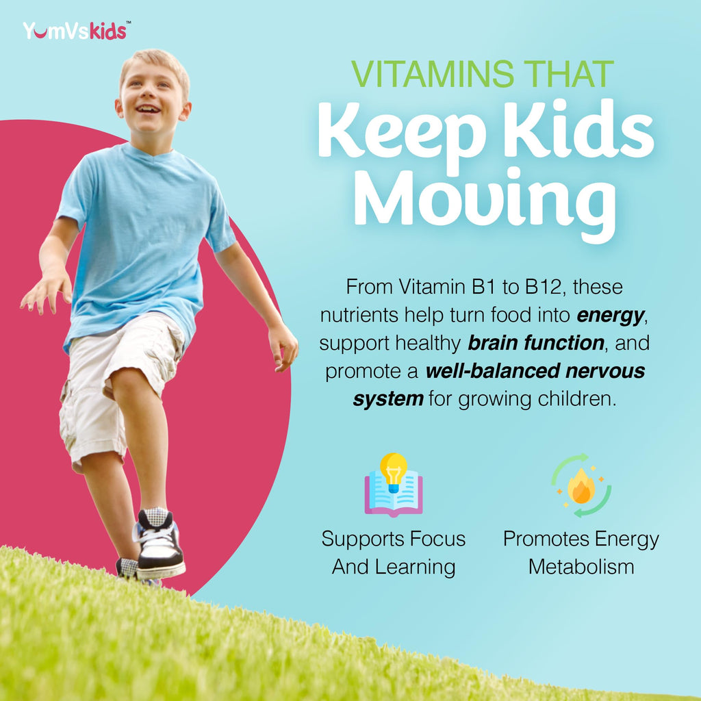 YUM-V'S Kids Multivitamin with Iron – 2-Pack, 120 Chewables | Kosher, Halal, Gluten Free