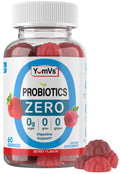 YUM-V'S Zero Sugar Probiotic Gummies — Digestive Health & Gut Support (60-Count)