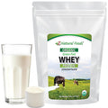 Z Natural Foods Organic Grass-Fed Whey Protein Concentrate – Unflavored, Cold-Processed, 5 lb