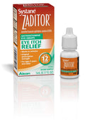 Zaditor Antihistamine Eye Drops, 5 mL — 12-Hour Itch Relief, No Vasoconstrictor