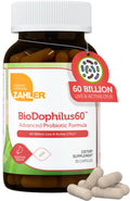 Zahler Biodophilus 60 Billion Live Cultures per Serving – Digestive Health, Kosher, 30 Capsules