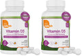 Zahler Chewable Vitamin D3 2000 IU – Bone & Immune Health (120 Count) Pack of 2