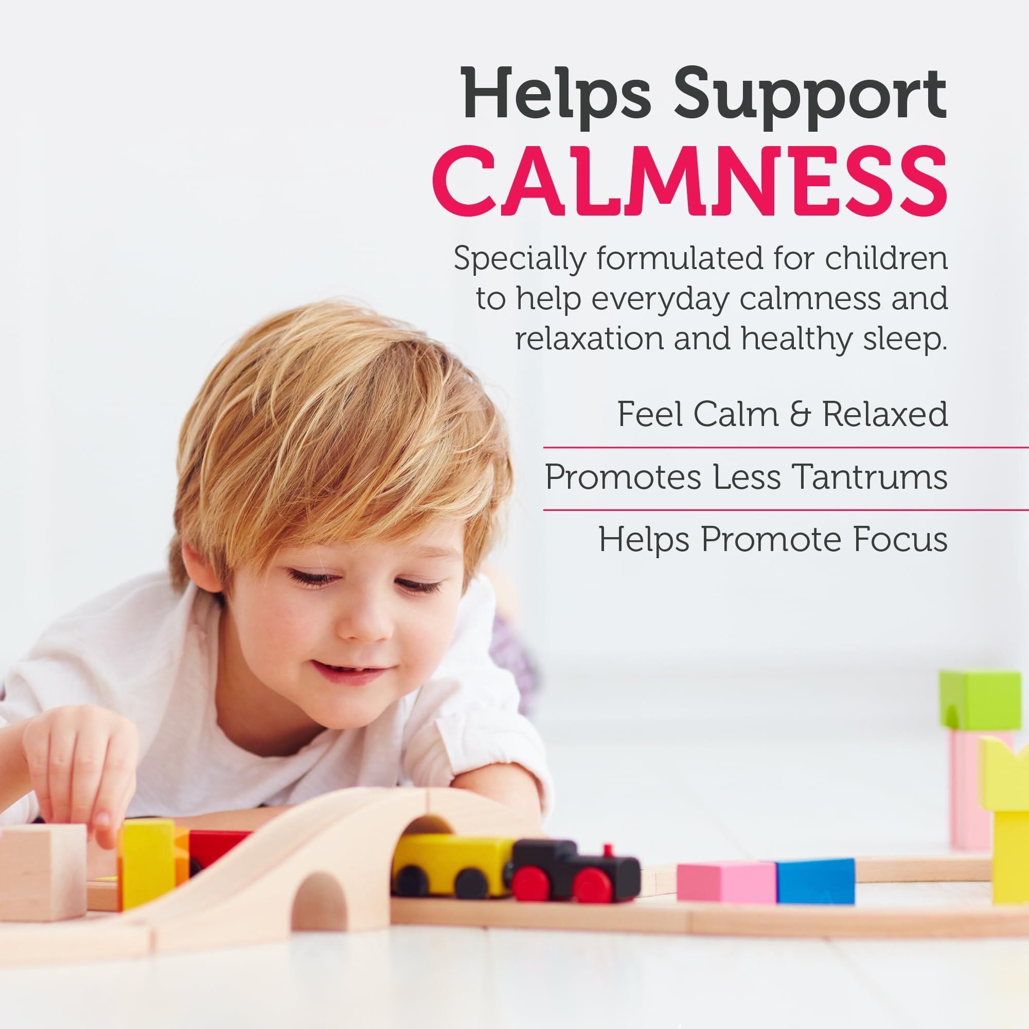 Zahler ChildCalm Kids Chewable Magnesium – Kosher, Fruit Punch