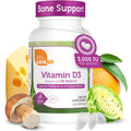 Zahler Vitamin D3 3000 IU Softgels (120) – Kosher, Vegetarian