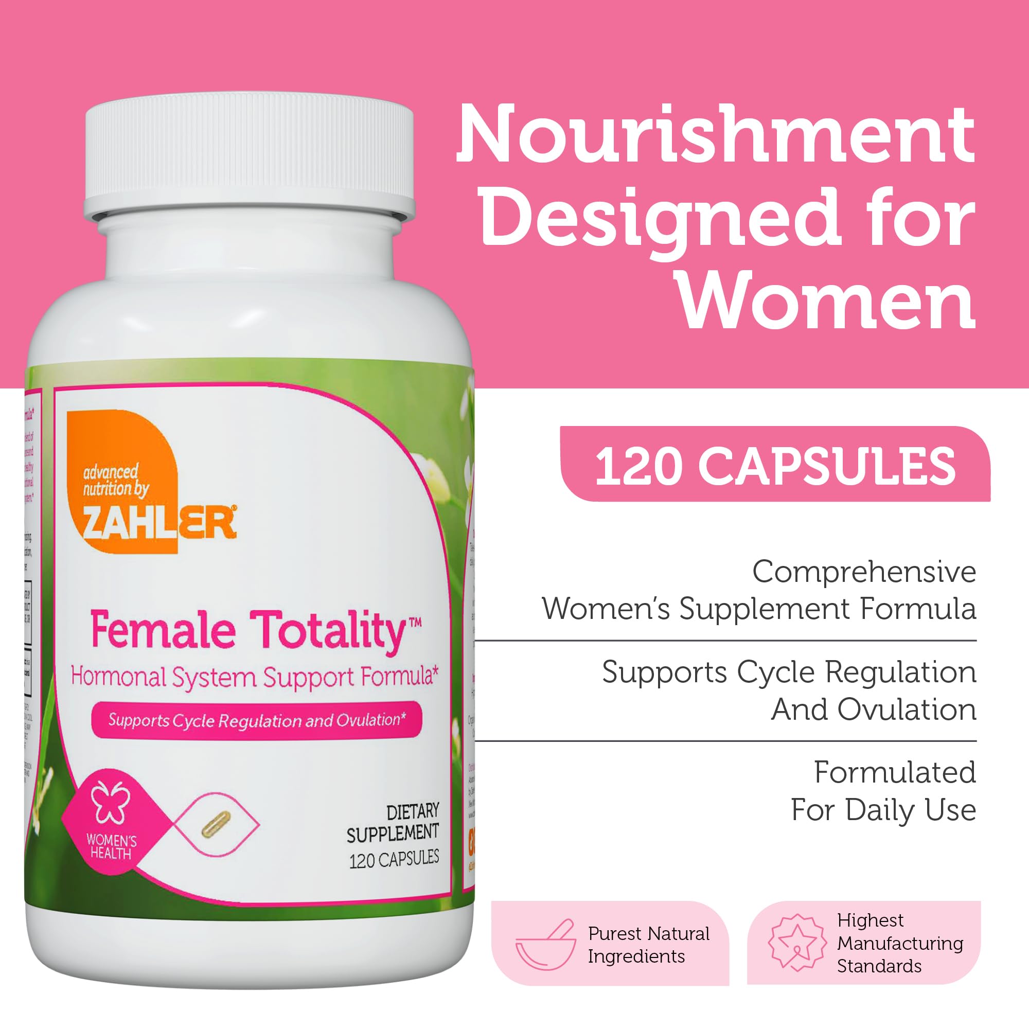 Zahler Female Totality: Fertility Supplements for Women