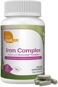 Zahler Iron Complex – Gentle, Non-Constipating Iron Formula (250 Capsules)