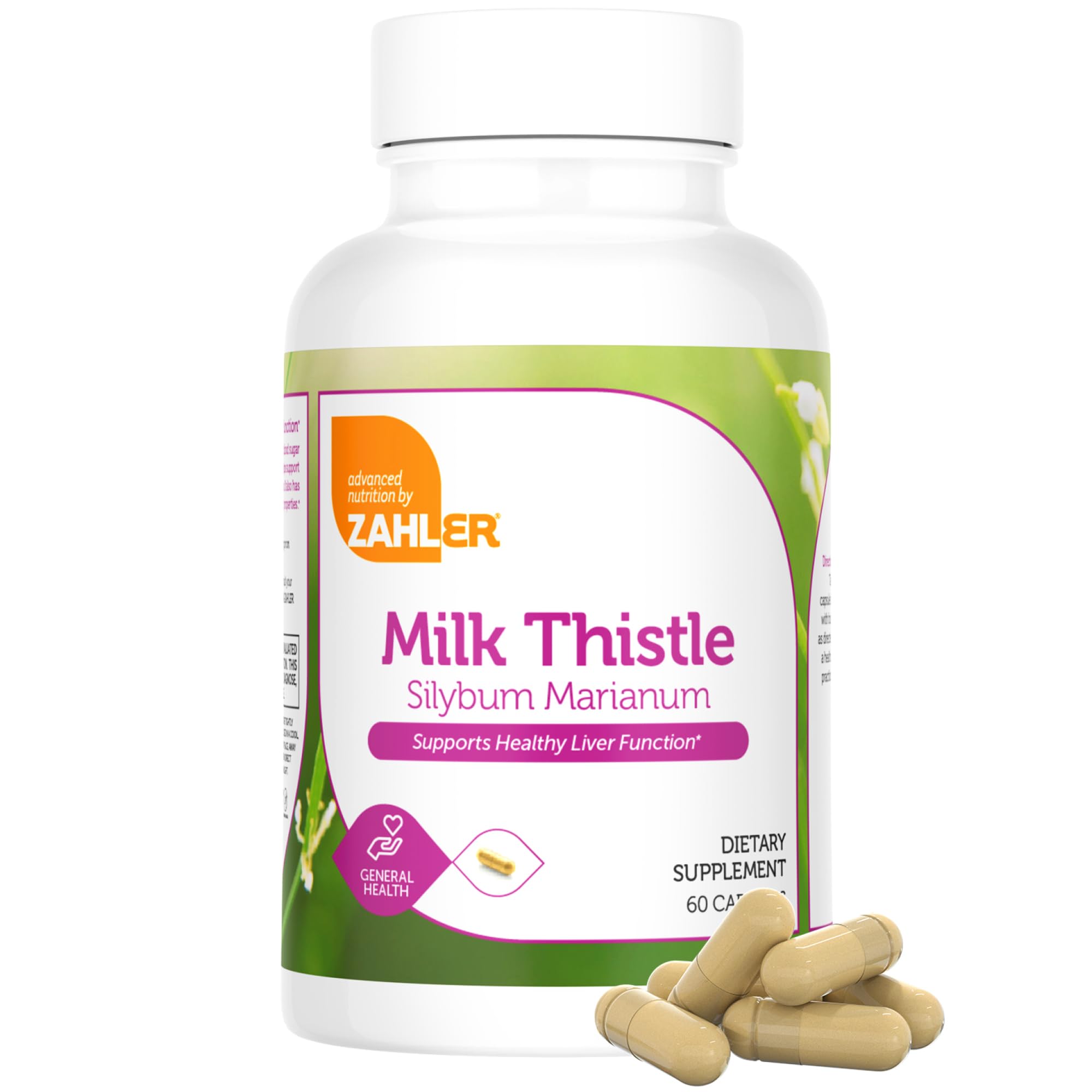 Zahler Milk Thistle Helps Support Healthy Liver Function