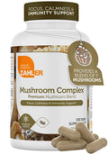 Zahler Mushroom Complex – 7-Mushroom Blend for Focus & Immunity, 60 Capsules