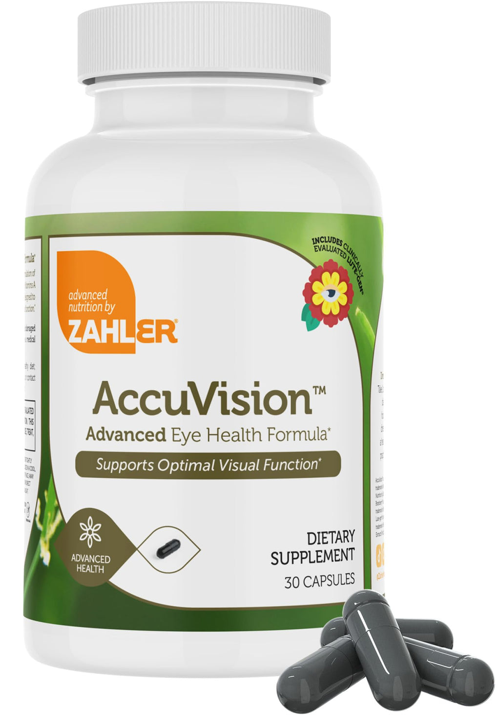 Zahler AccuVision – Advanced Eye Health Formula, 30 Capsules