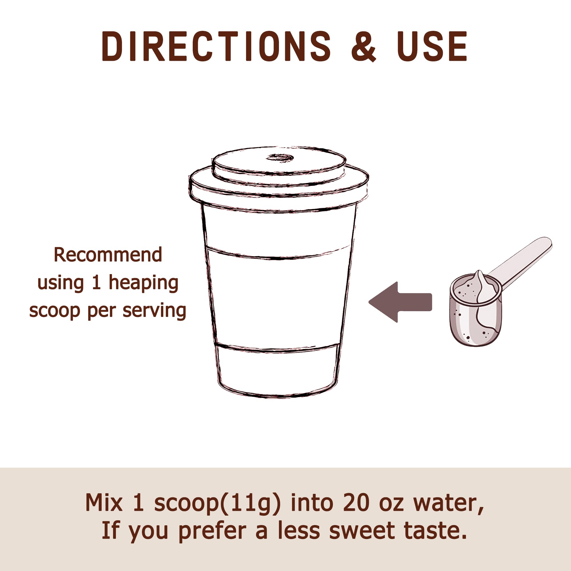 Zammex Bone Broth Protein Powder – Grass-Fed Beef, Chocolate, Collagen