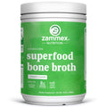 Zammex Bone Broth Plus Turmeric Protein Powder - 8g Hydrolyzed Protein, Non-GMO, 30 Servings