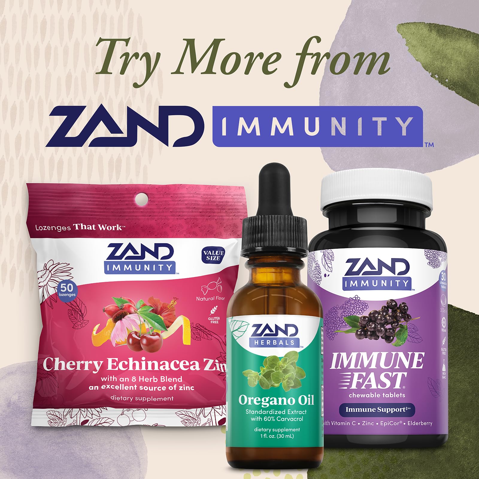 Zand Herbals Oregano Oil Drops – 60% Carvacrol, Organic EVOO, 1 oz