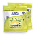ZAND Immunity Lemon Zinc Throat Lozenges 2 Pack - Zinc 5mg, Immune Support