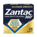 Zantac 360 Maximum Strength 20 mg Tablets – 25 Count | Heartburn Prevention & Relief