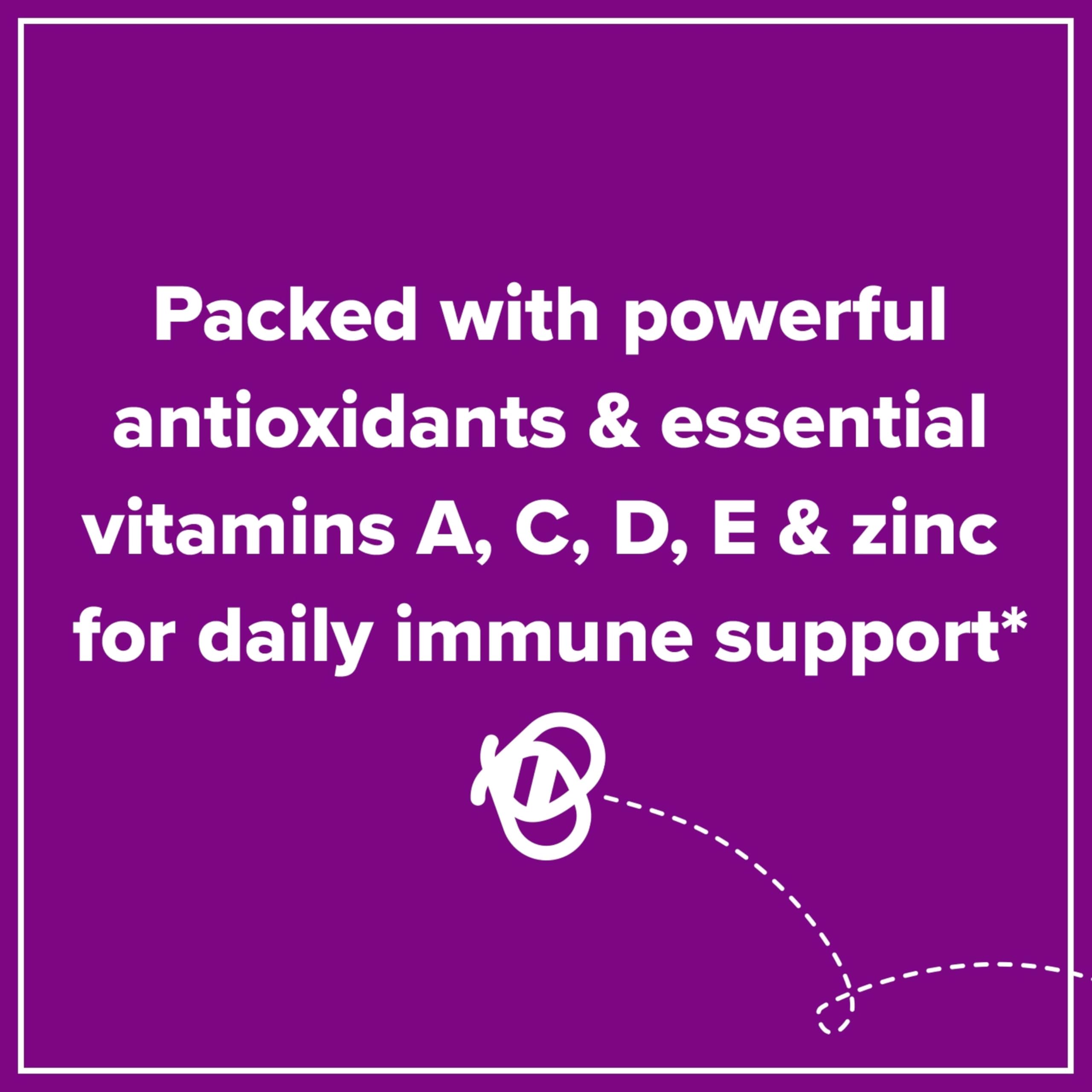 Zarbee's Kids Elderberry Gummies – Vitamin C, Zinc & Elderberry | 21 Count