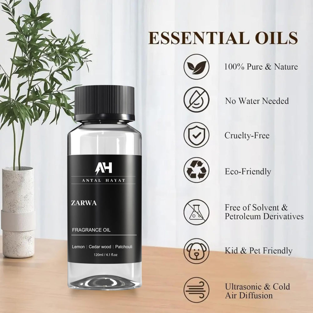 Zarwa 120ml Diffuser Oil – Aventus-Inspired Luxury Hotel Scent