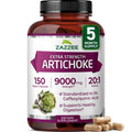 Zazzee Extra Strength Artichoke 20:1 Extract – 9000 mg per Capsule, 150 Vegan Capsules
