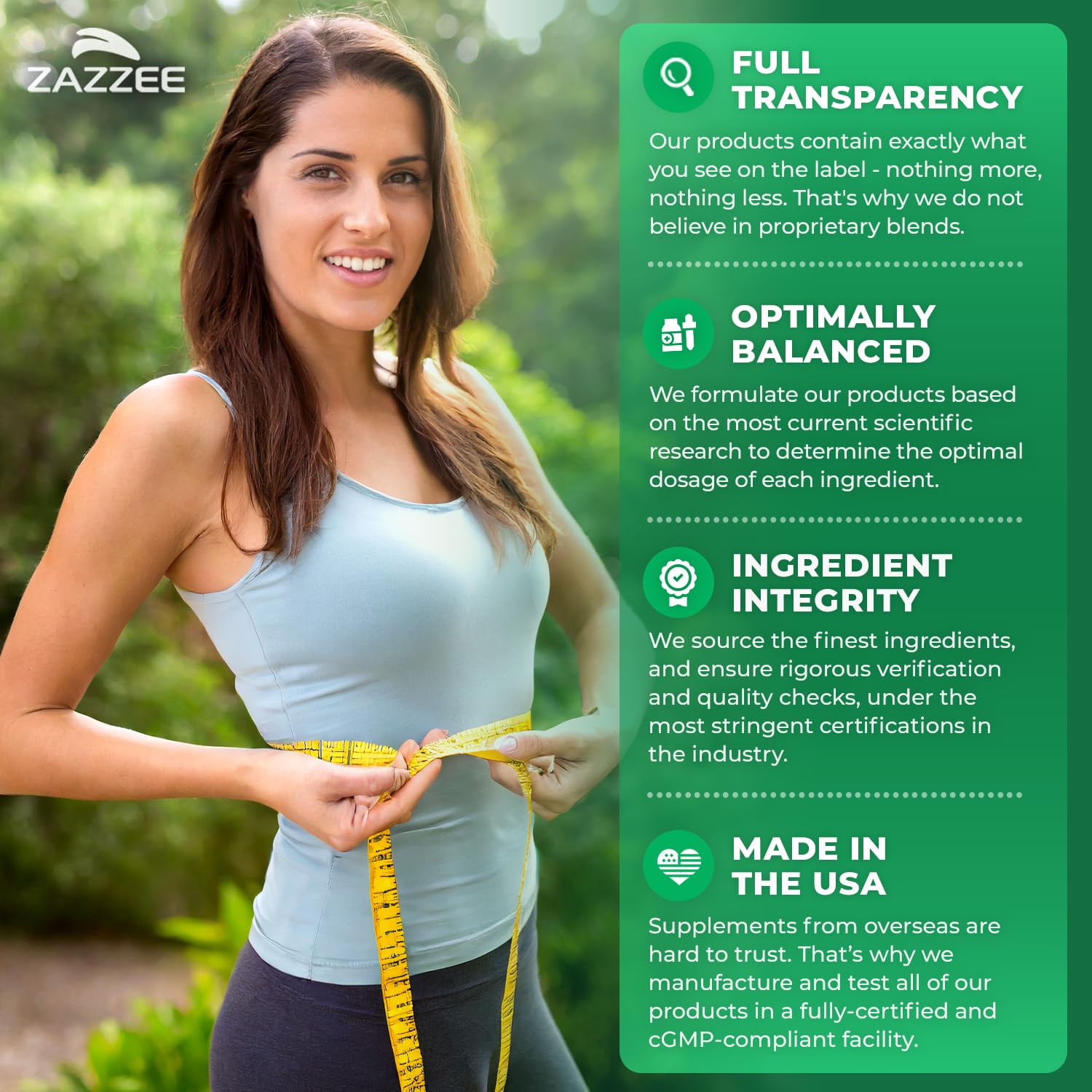 Zazzee USDA Organic Green Tea Extract 6000 mg (20:1) – 120 Capsules, 4 Month Supply, 50% EGCG, 80% Catechins, 98% Polyphenols, Non-GMO